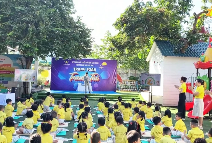 Trạng toán tranh tài Mầm non Bác Học 1 – Sân chơi thú vị và bổ ích