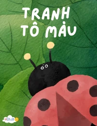 Tranh tô nét đứt Chủ đề Côn trùng