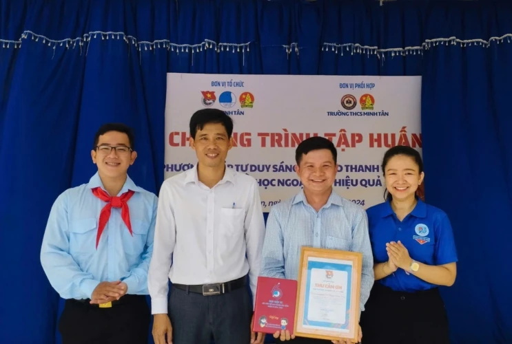 Chương trình tập huấn phương pháp tư duy sáng tạo cho thanh thiếu nhi