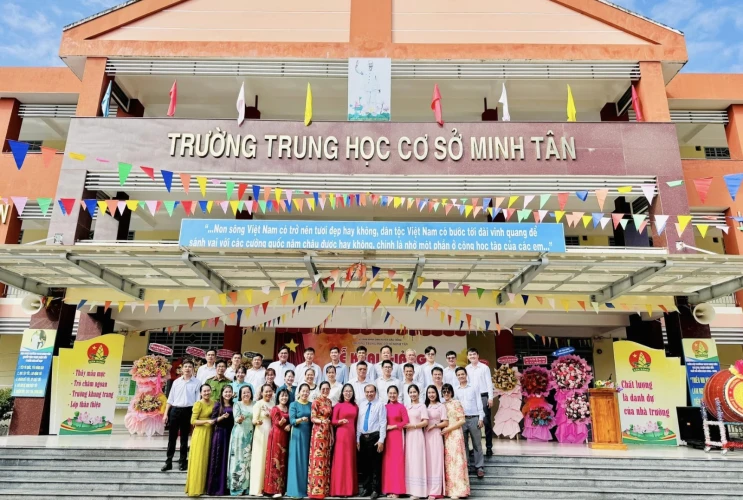 Lễ Khai giảng năm học 2024-2025 của trường THCS Minh Tân