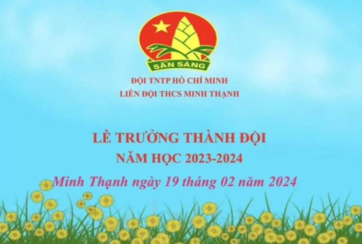 Lễ trưởng thành Đội năm 2023 - 2024