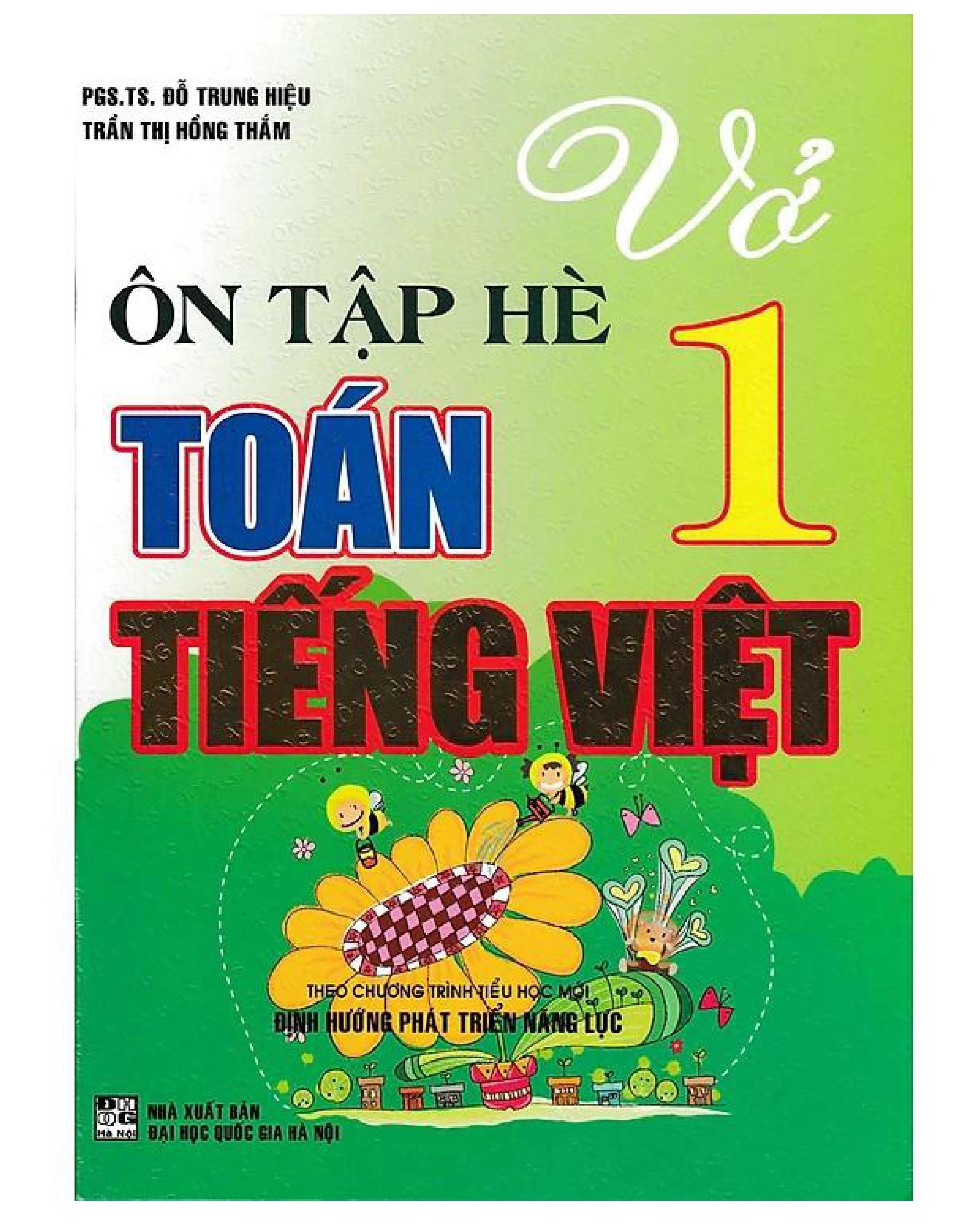 Vở ôn tập hè Toán - Tiếng việt 1