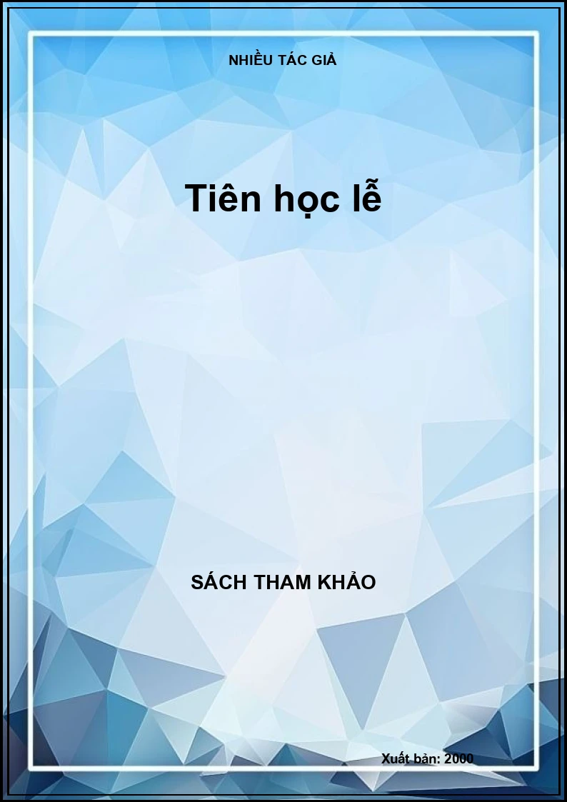 Tiên học lễ