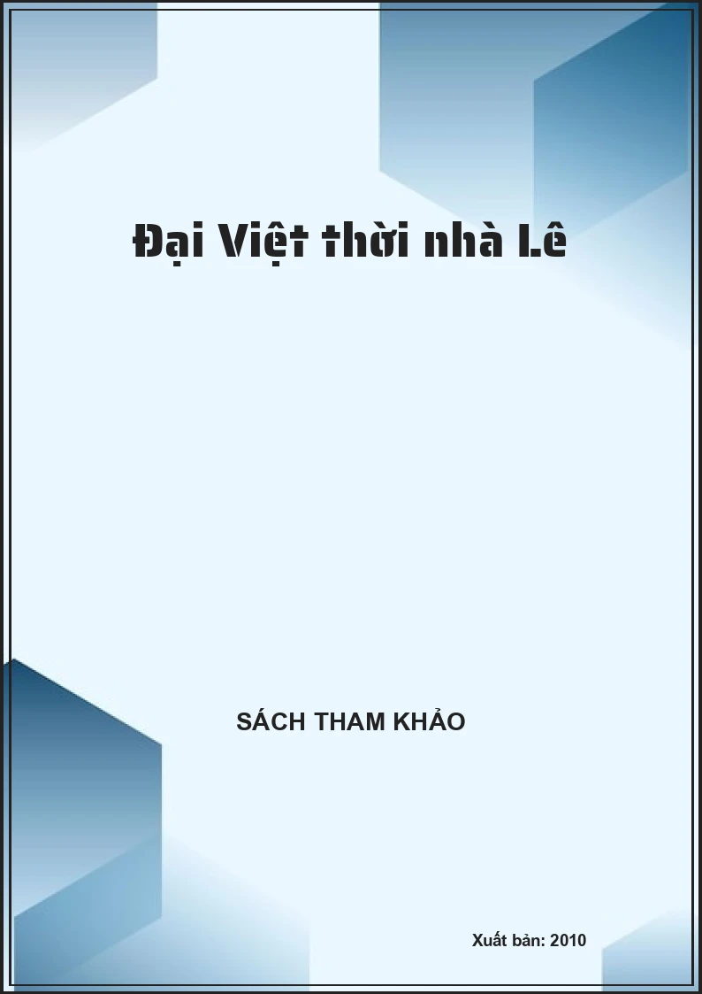 Đại Việt thời nhà Lê