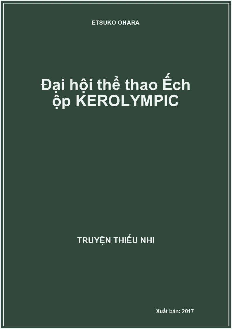 Đại hội thể thao Ếch ộp KEROLYMPIC