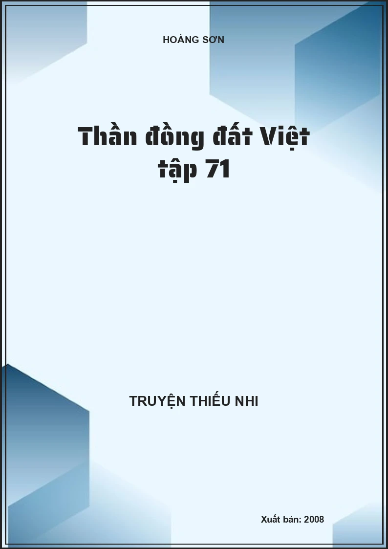 Thần đồng đất Việt tập 71