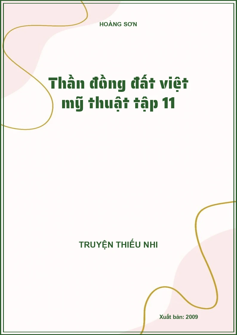 Thần đồng đất việt mỹ thuật tập 11