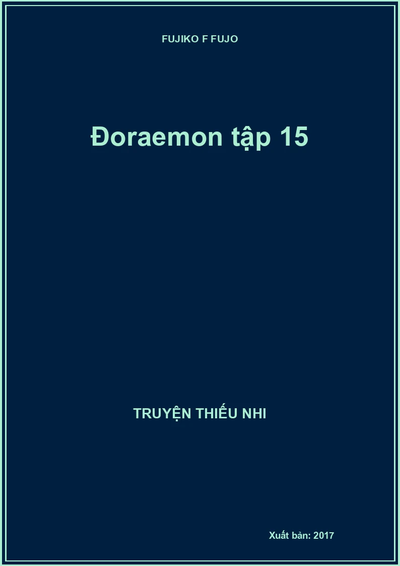 Đoraemon tập 15