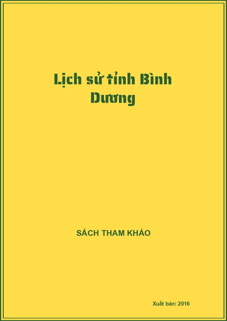Lịch sử tỉnh Bình Dương