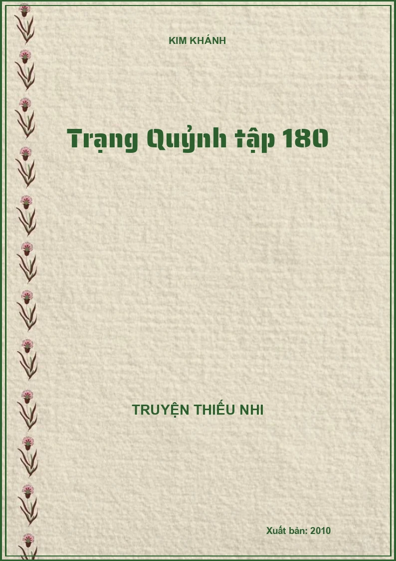 Trạng Quỷnh tập 180