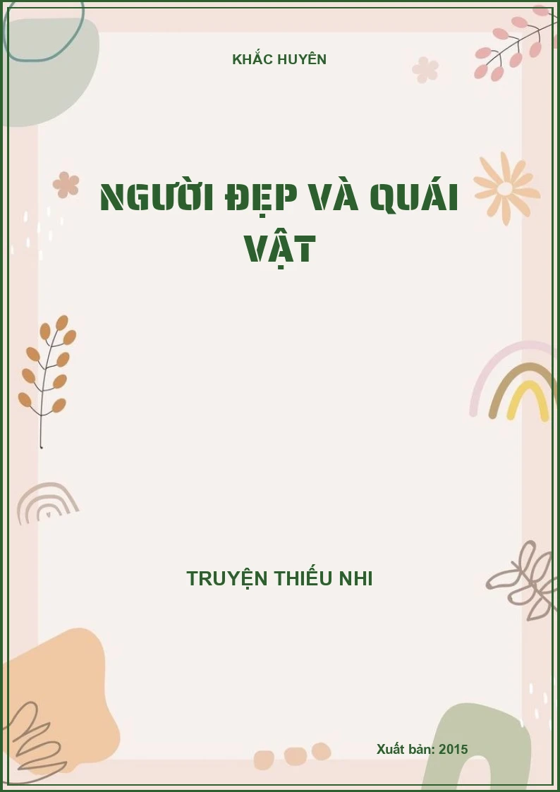 NGƯỜI ĐẸP VÀ QUÁI VẬT