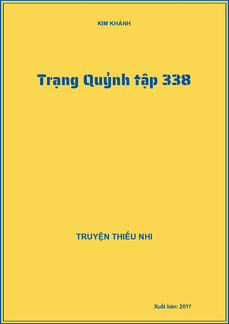 Trạng Quỷnh tập 338