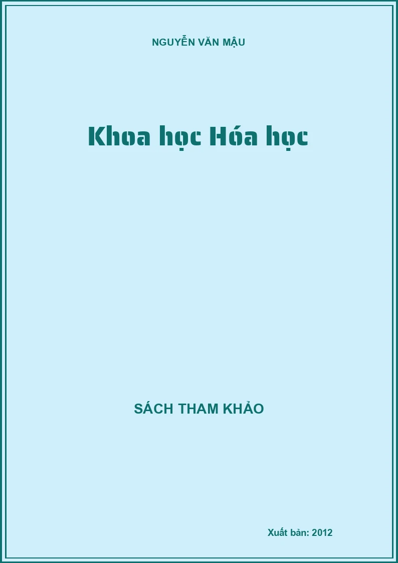 Khoa học Hóa học