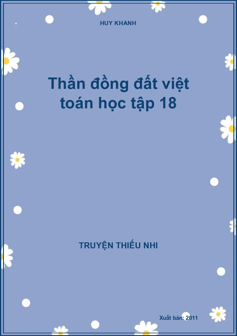 Thần đồng đất việt toán học tập 18