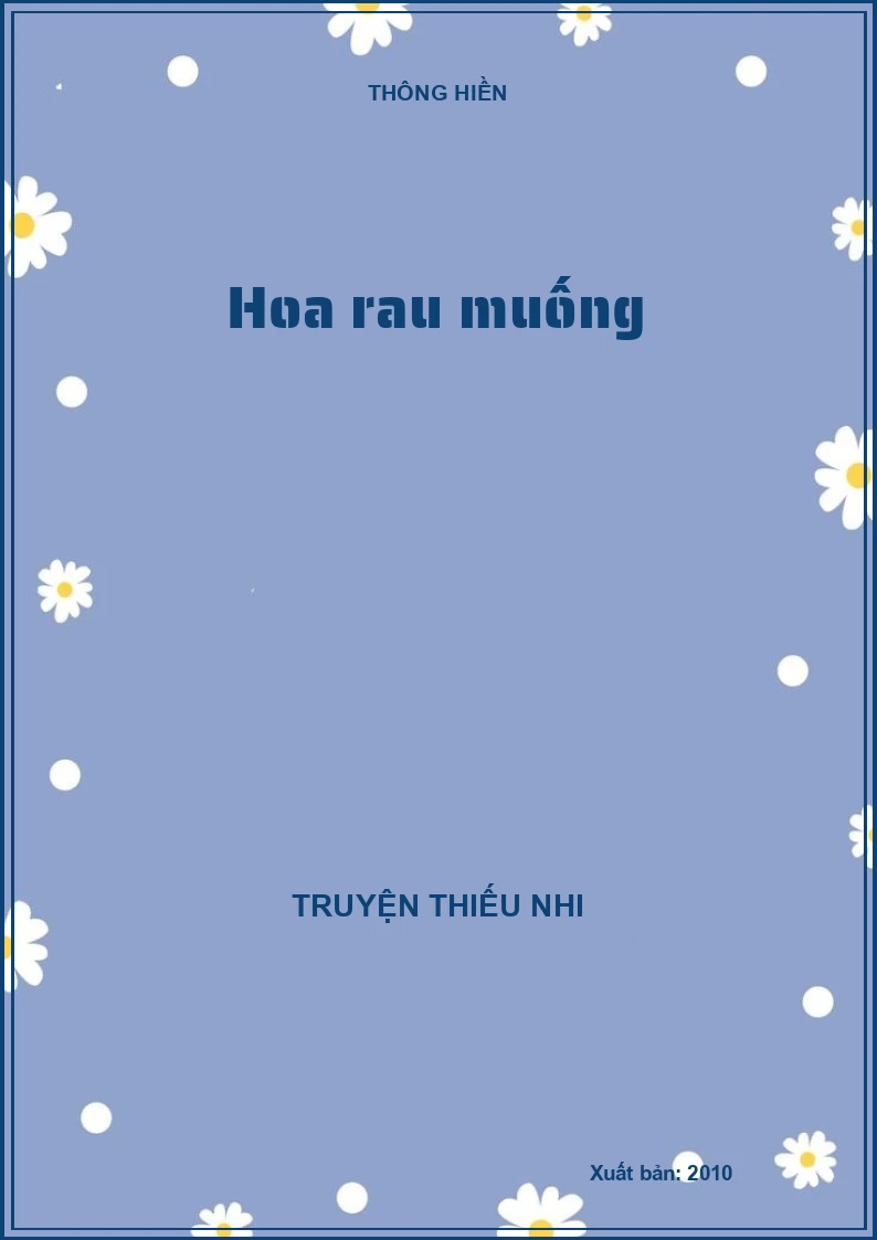 Hoa rau muống
