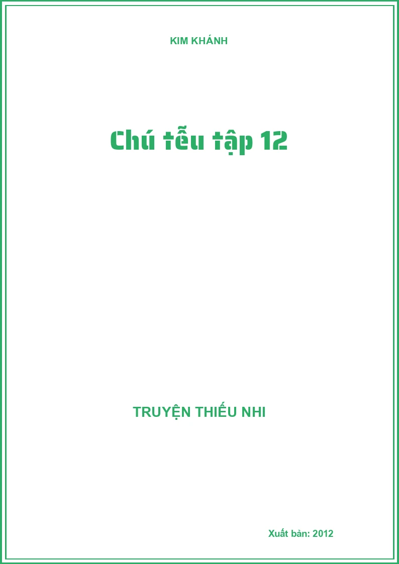 Chú tễu tập 12