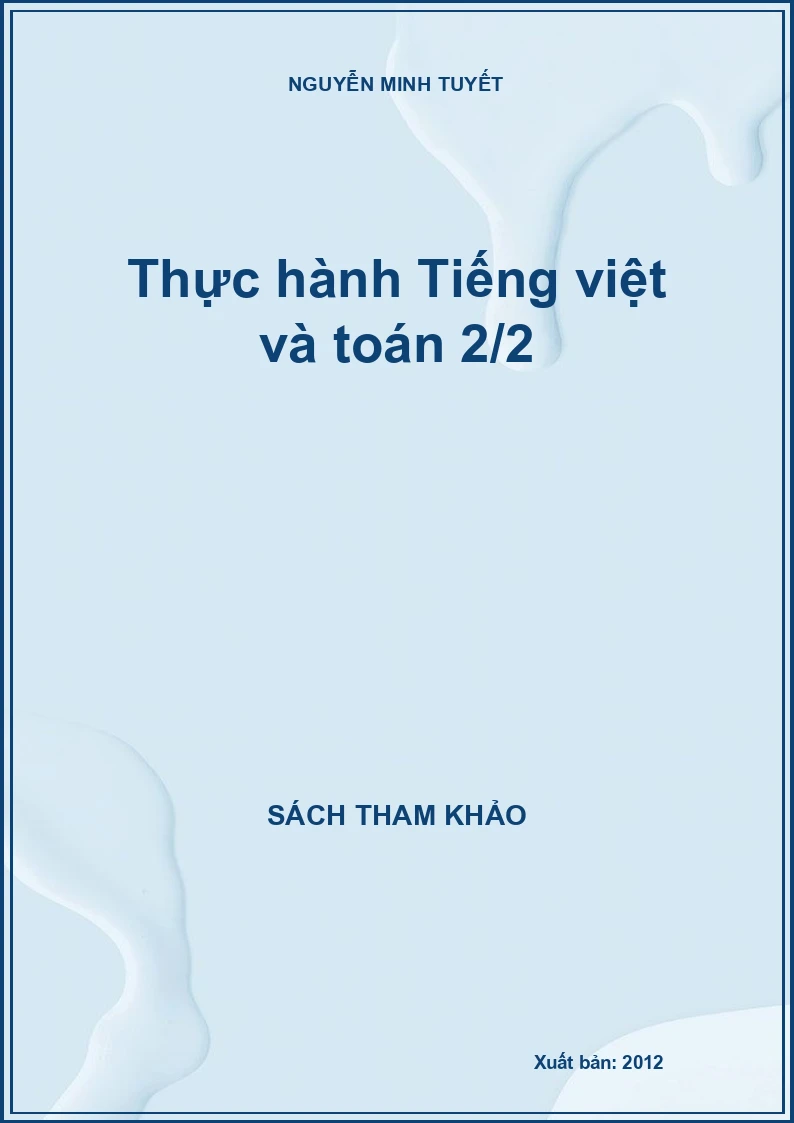 Thực hành Tiếng việt và toán 2/2