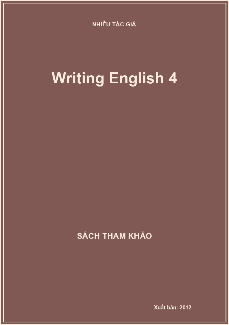 Writing English 4
