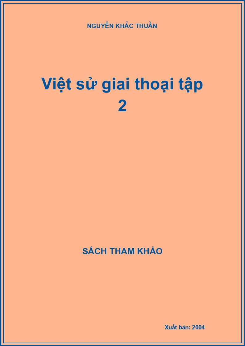Việt sử giai thoại tập 2