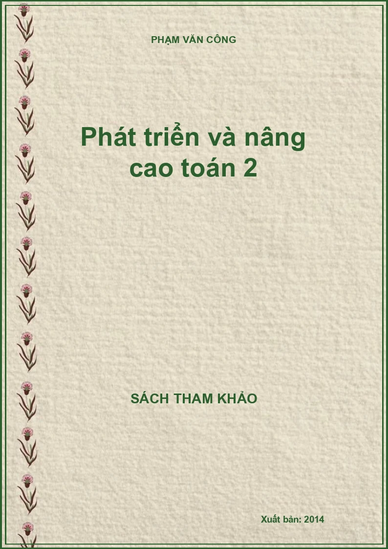 Phát triển và nâng cao toán 2
