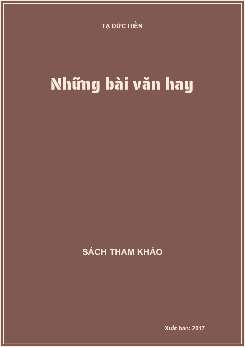 Những bài văn hay