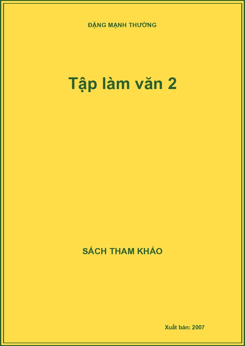 Tập làm văn 2