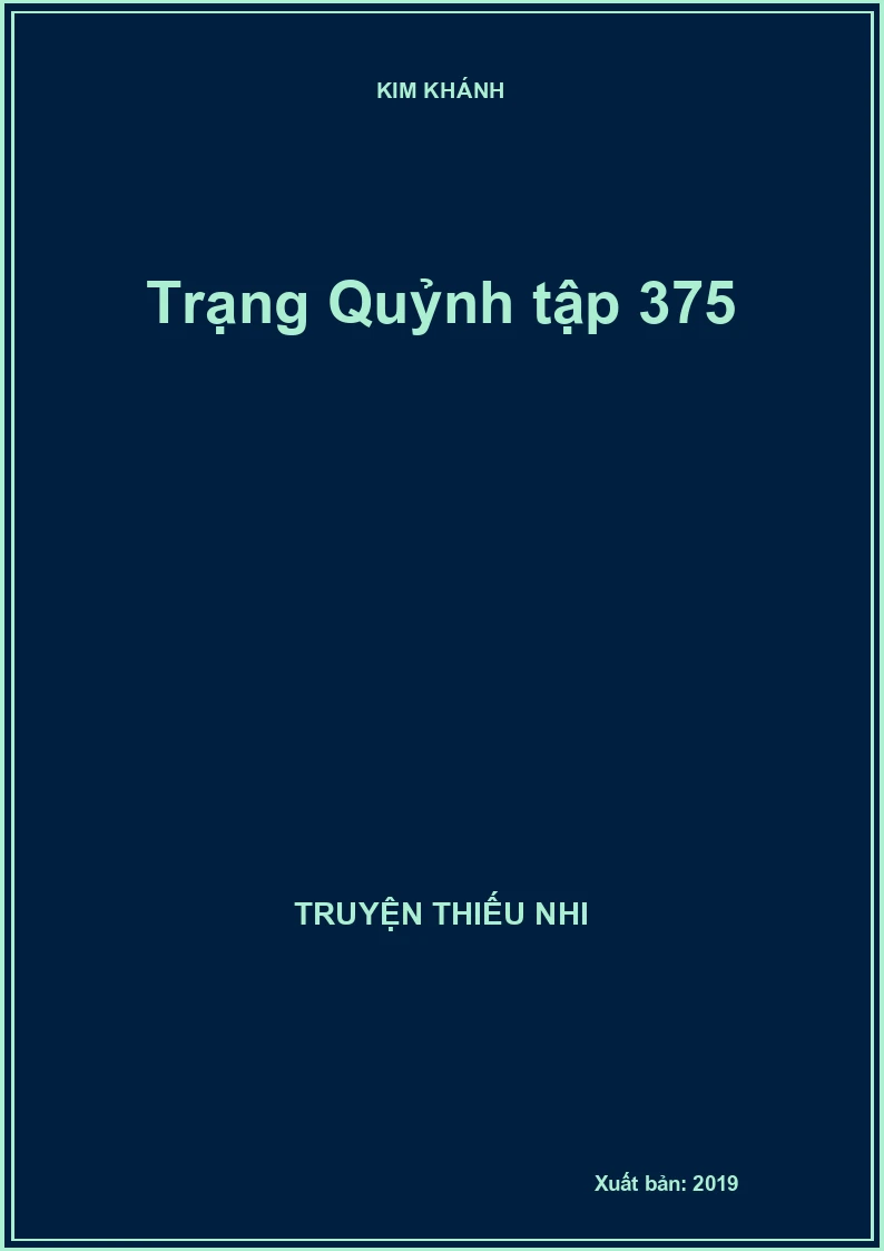 Trạng Quỷnh tập 375