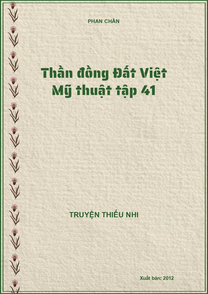 Thần đồng Đất Việt Mỹ thuật tập 41