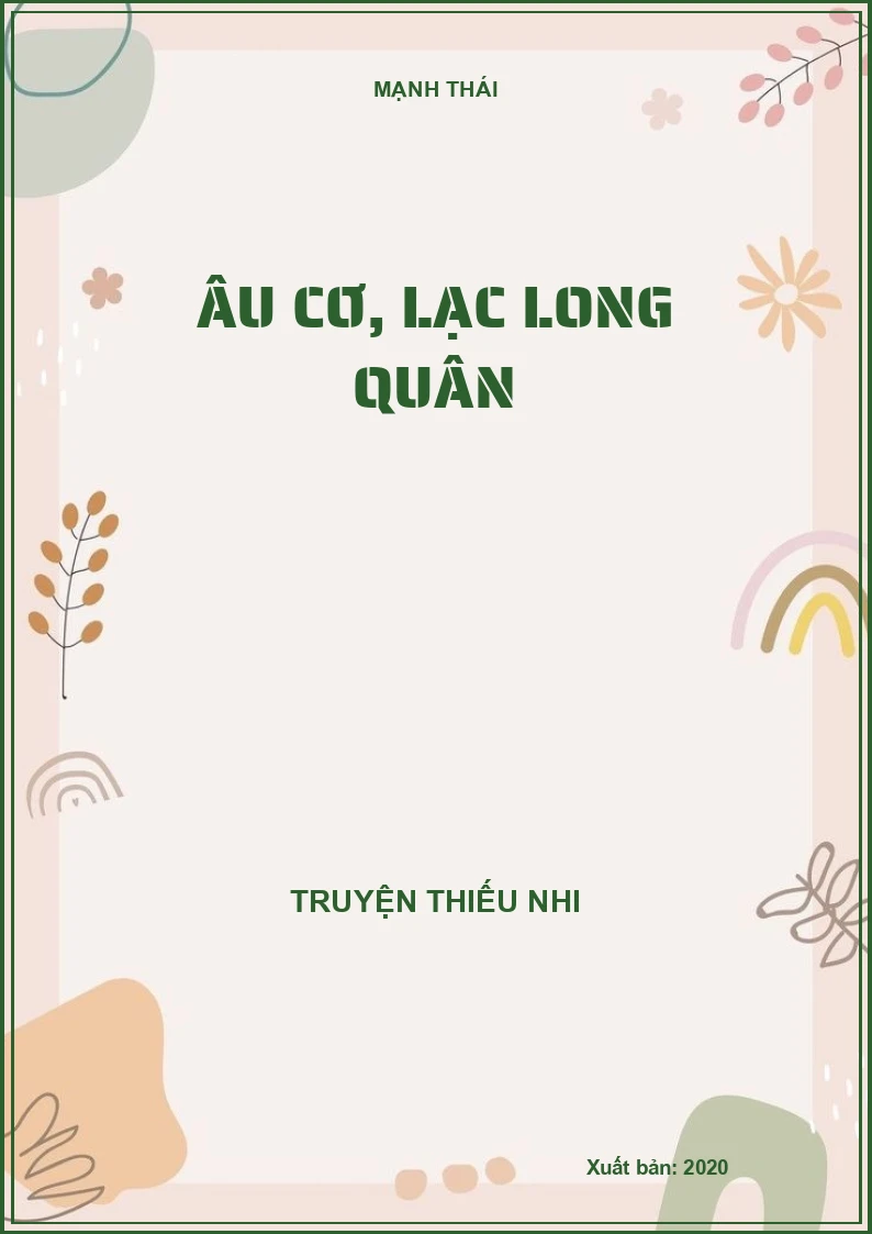 ÂU CƠ, LẠC LONG QUÂN