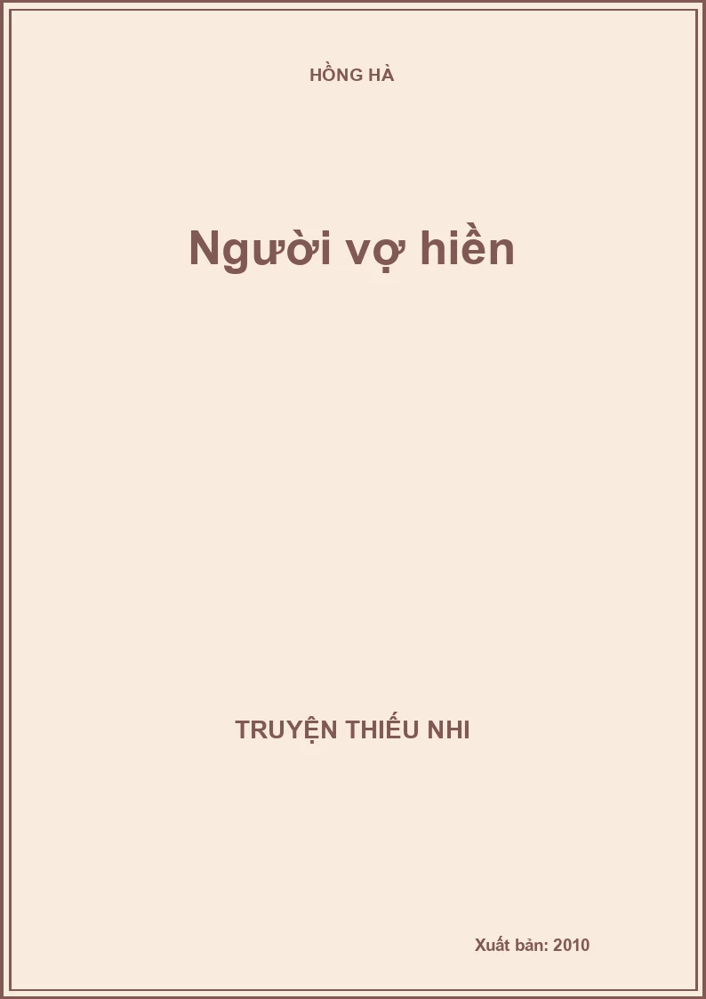 Người vợ hiền