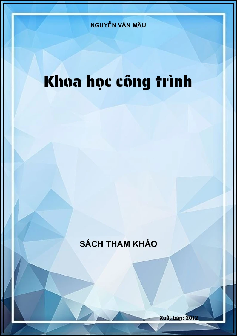 Khoa học công trình