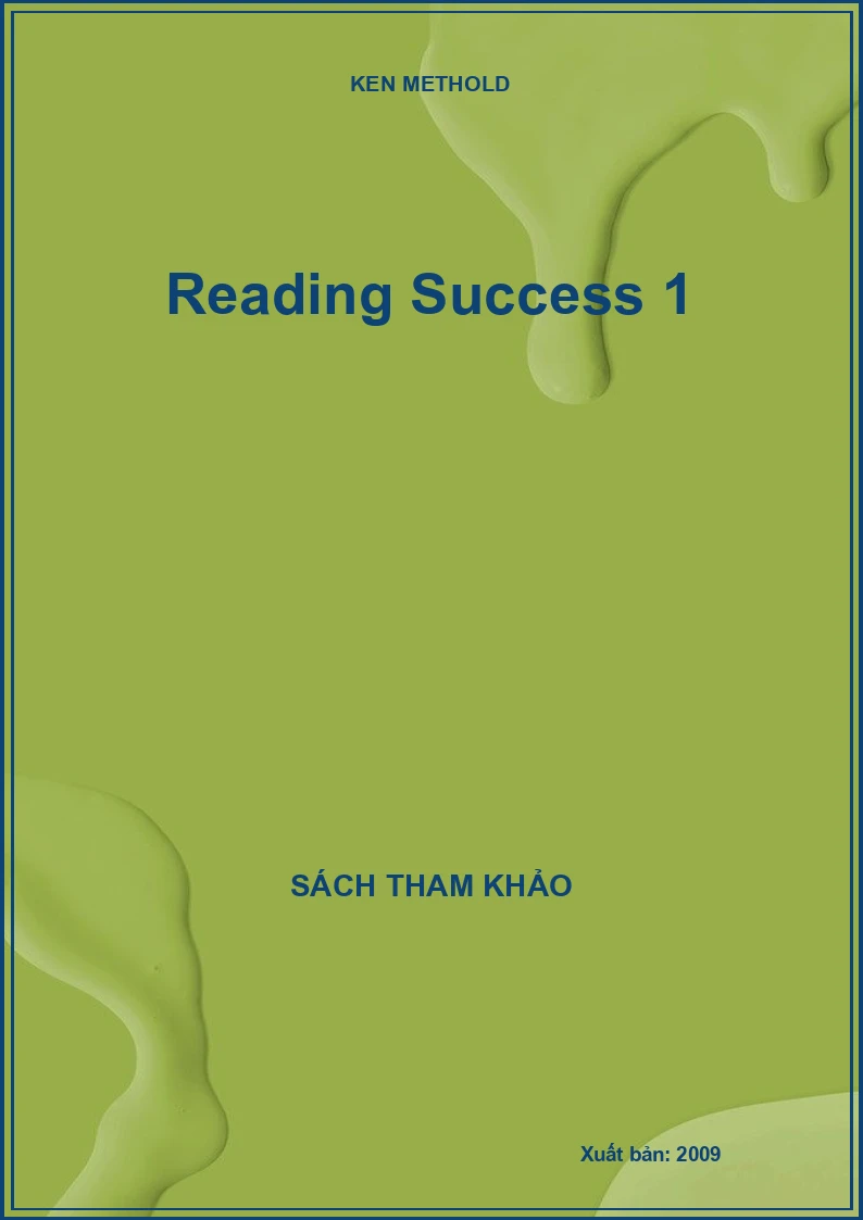 Reading Success 1