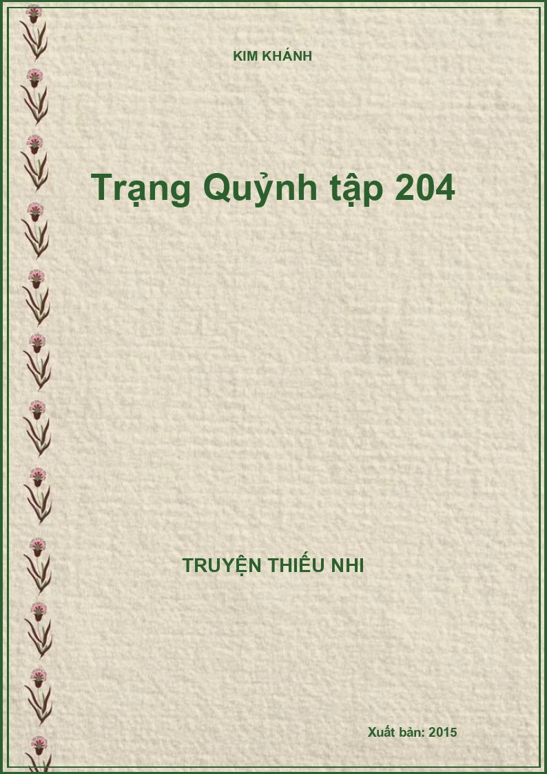 Trạng Quỷnh tập 204