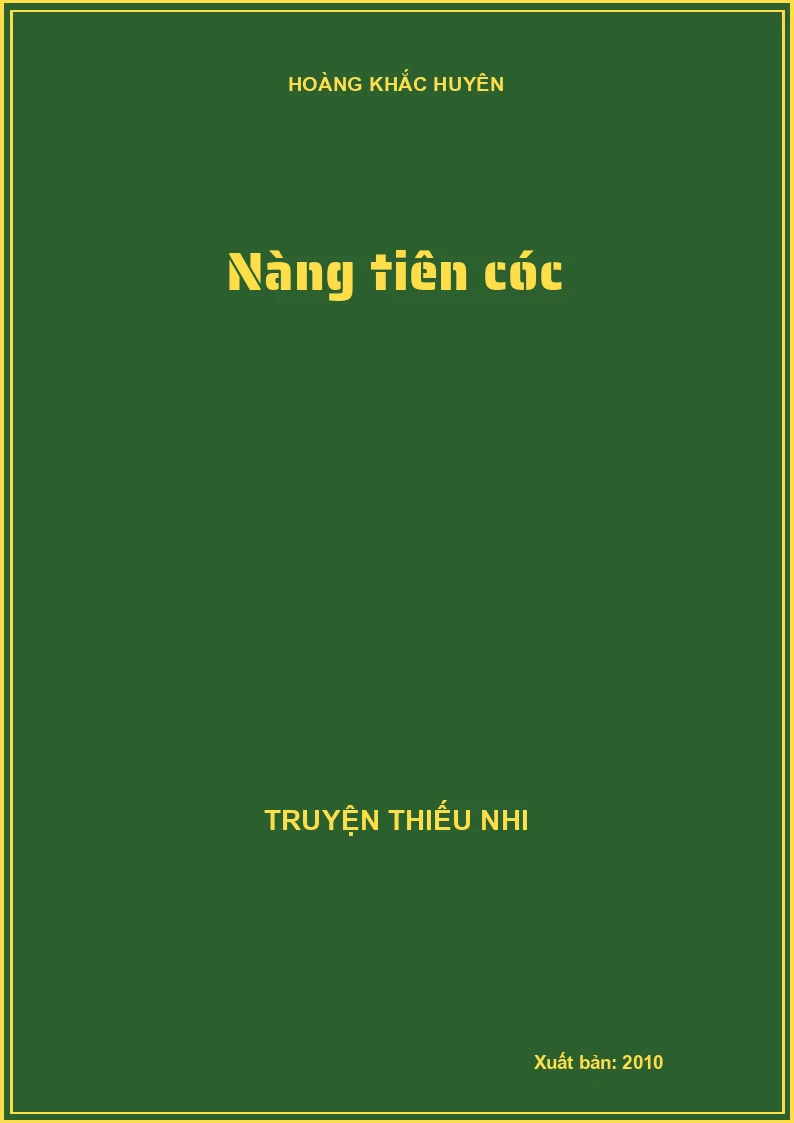 Nàng tiên cóc