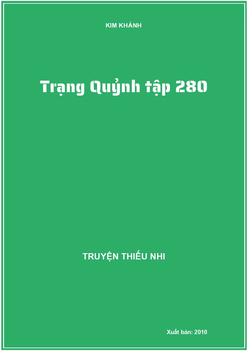 Trạng Quỷnh tập 280