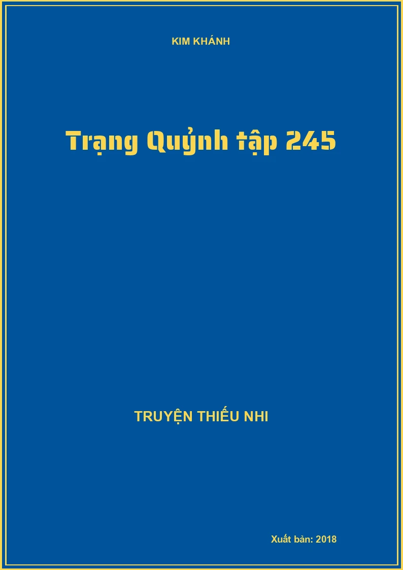 Trạng Quỷnh tập 245