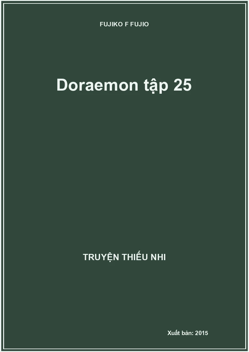 Doraemon tập 25