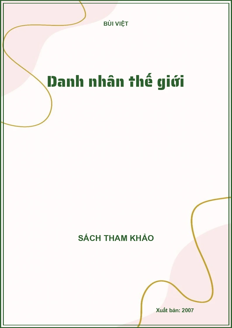 Danh nhân thế giới