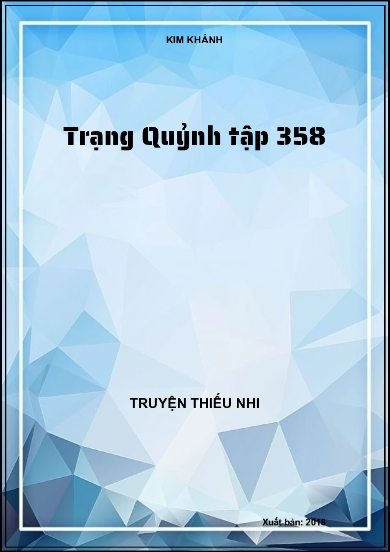 Trạng Quỷnh tập 358