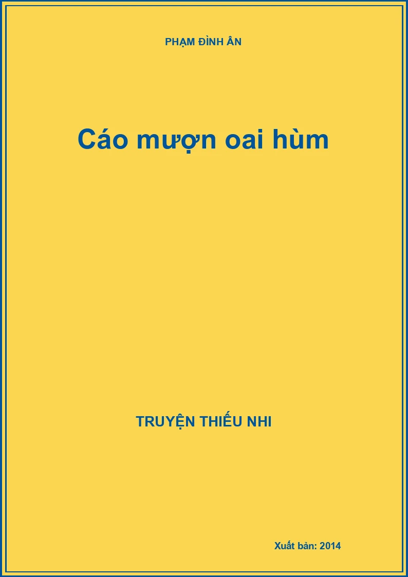 Cáo mượn oai hùm