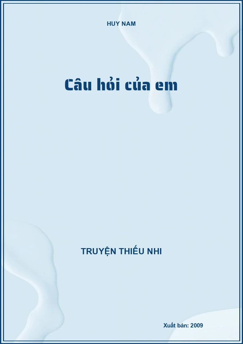 Câu hỏi của em