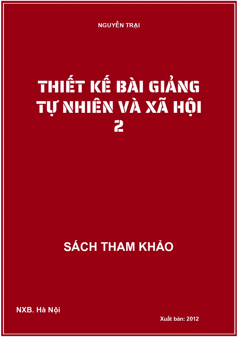 Thiết kế bài giảng Tự nhiên và xã hội 2