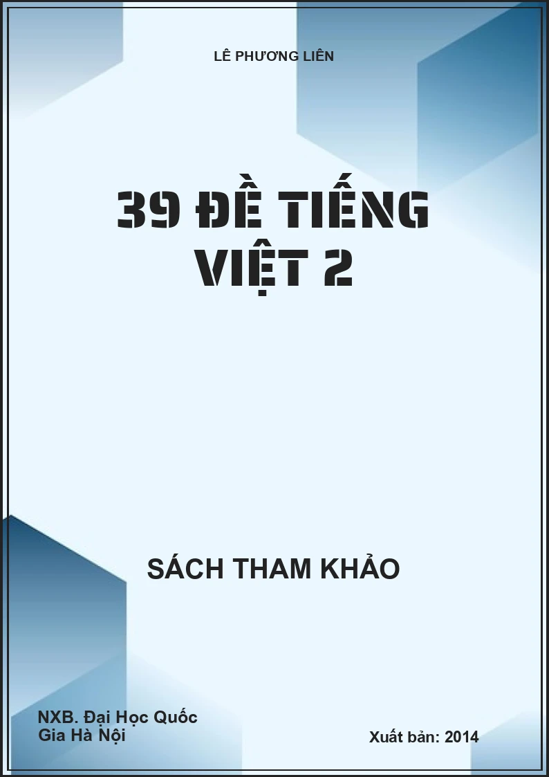 39 Đề Tiếng việt 2