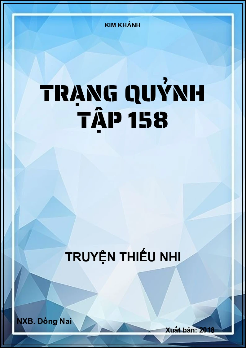 Trạng Quỷnh tập 158