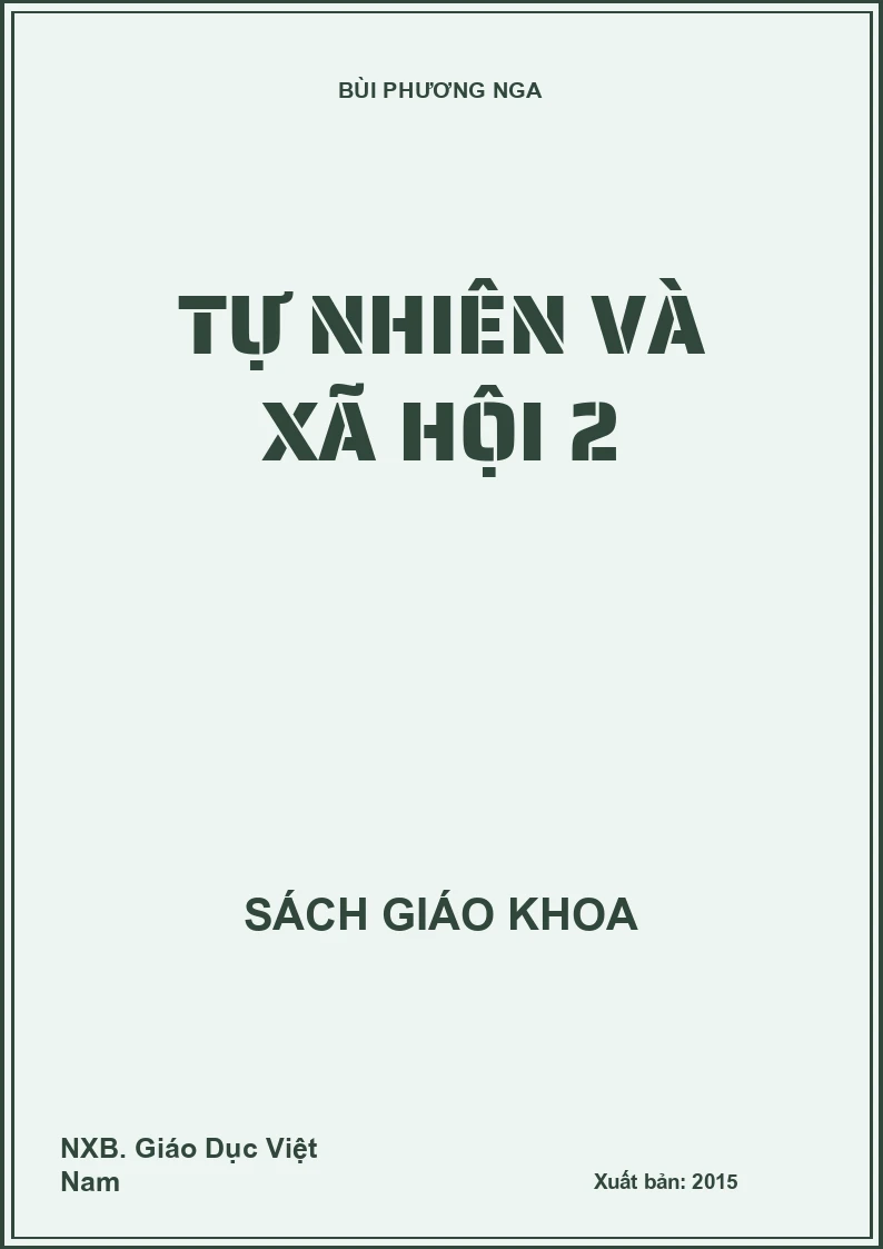 Tự nhiên và xã hội 2