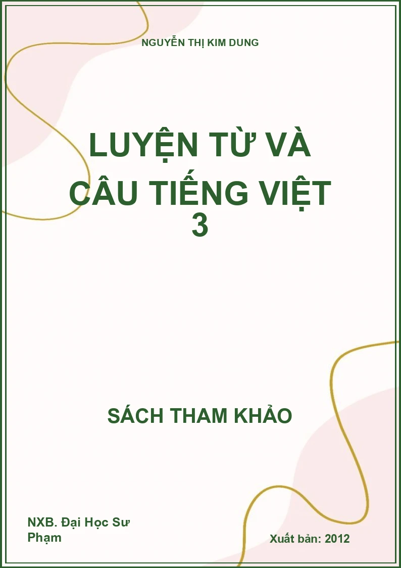 Luyện từ và câu tiếng việt 3