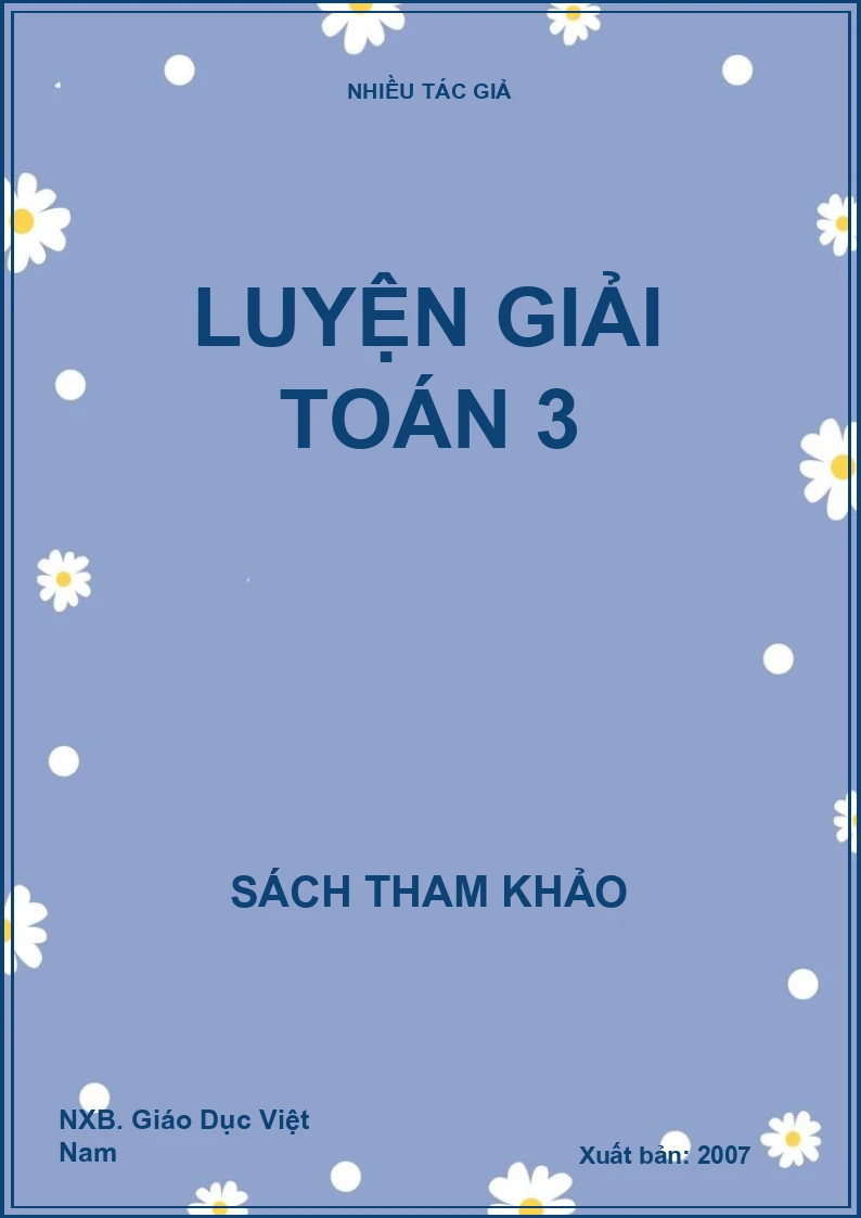 Luyện giải toán 3