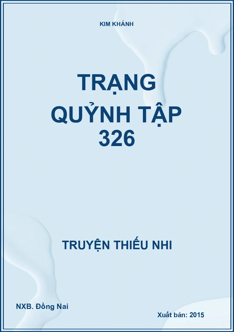 Trạng quỷnh tập 326