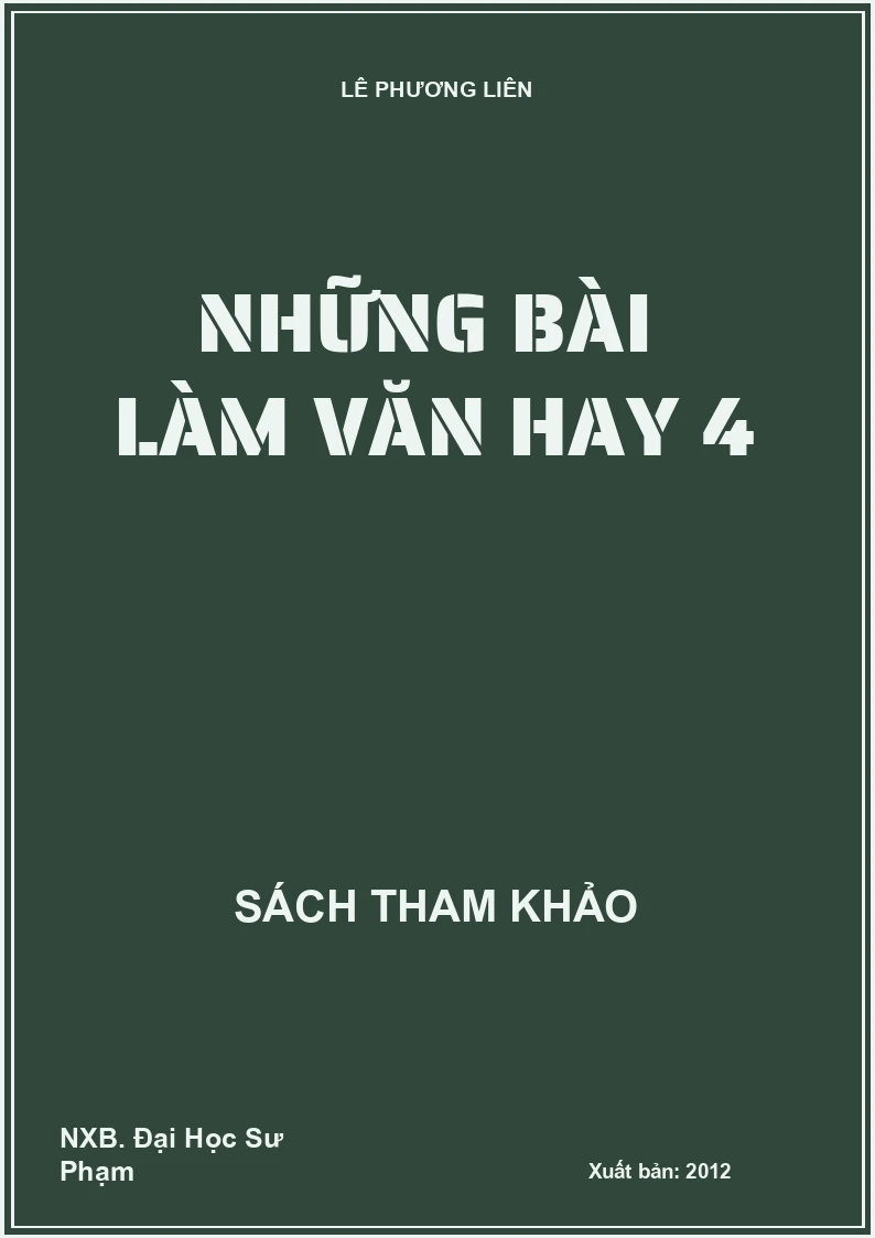 Những bài  làm văn hay 4