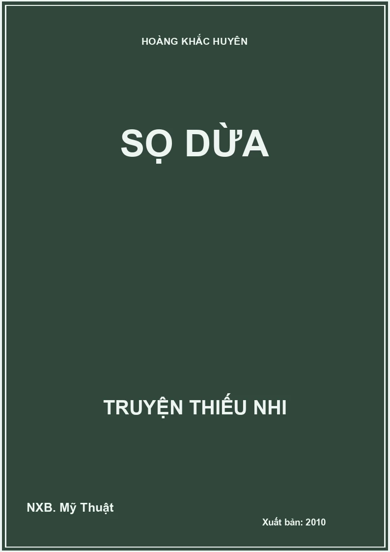 Sọ dừa